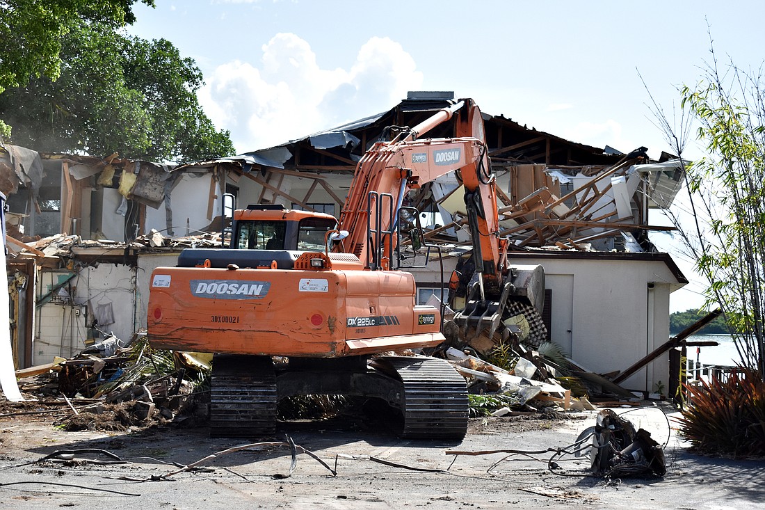 Demolition of Pattigeorge&#39;s took place in June 2018.