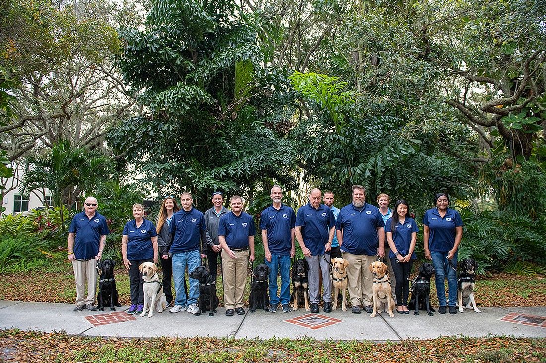 The 287th graduating from Southeastern Guide Dogs.