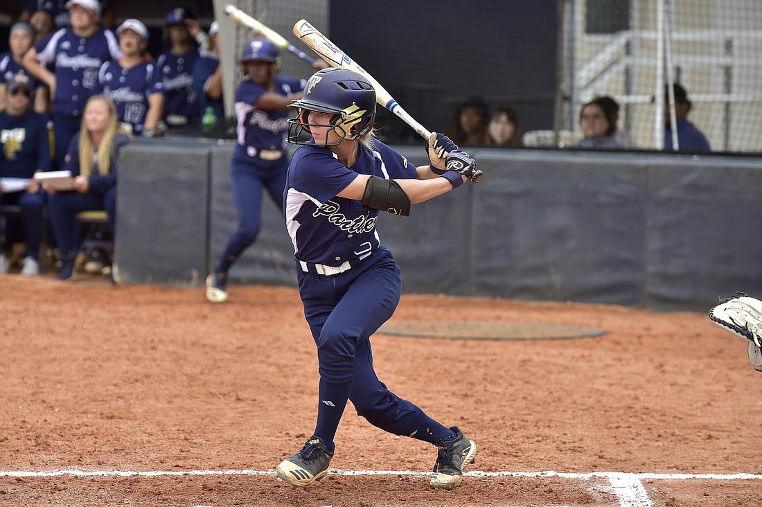 Former Sailor star Alexis Johns is hitting .400 for Florida Atlantic as of March 2. Photo courtesy FIU Athletics.