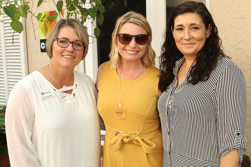 Daila Lybarger, Jordan Jones and Charlotte Duval