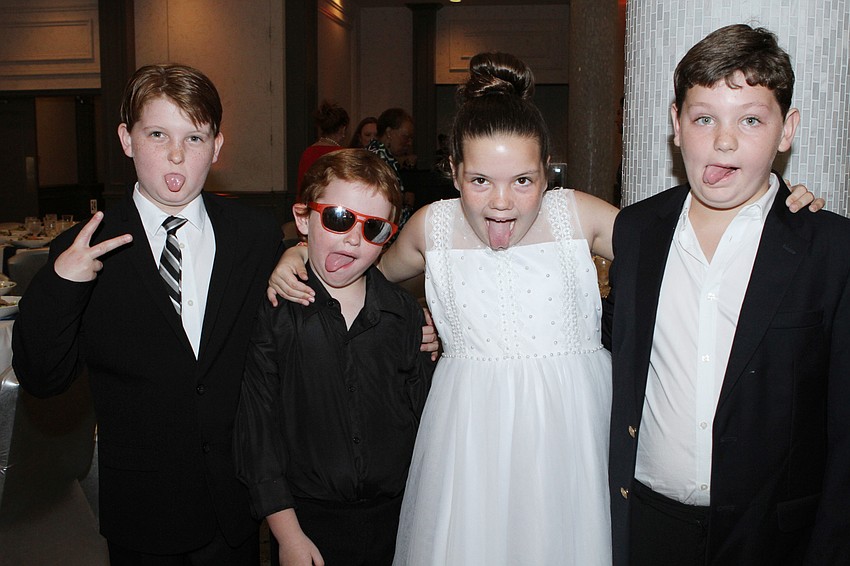 Cody, Trevor, Kirsten and Isaac Brady