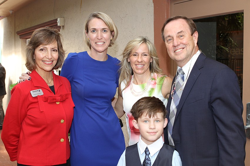 Pavitra Ciavardone, Gray Videnka, Chance and Debbie Horvath and CEO Tom Waters