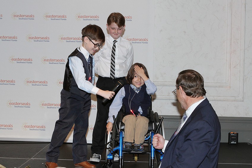 Easterseals students welcomed CEO Tom Waters