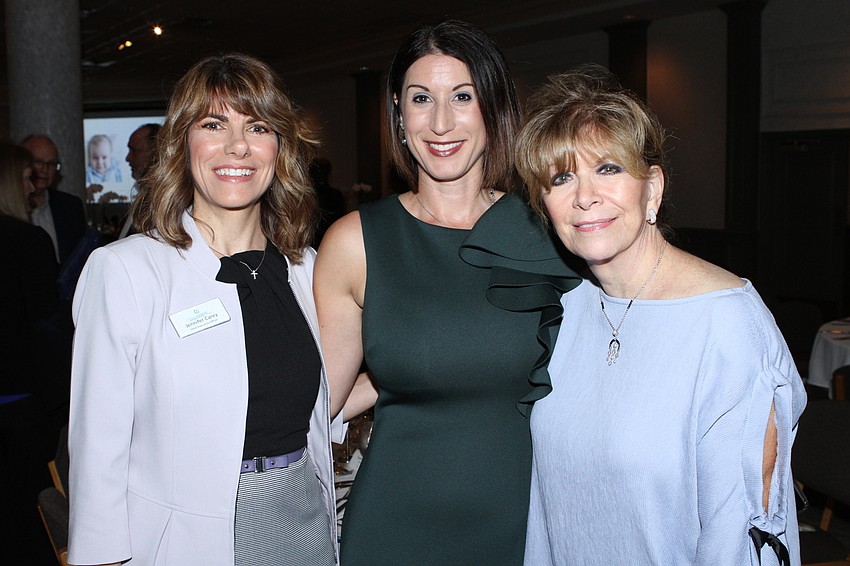 CEO Jennifer Carey with co-Chairwomen Jennifer Sierra and Lesley Huntley