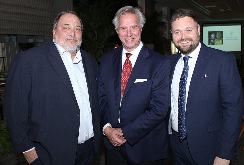 Brian Yost, Dr. Anthony Levatino and emcee Blake Harcup