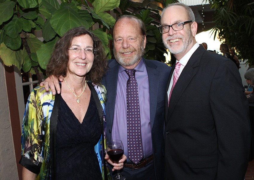 Lisa and Dan Greene with David Dusek