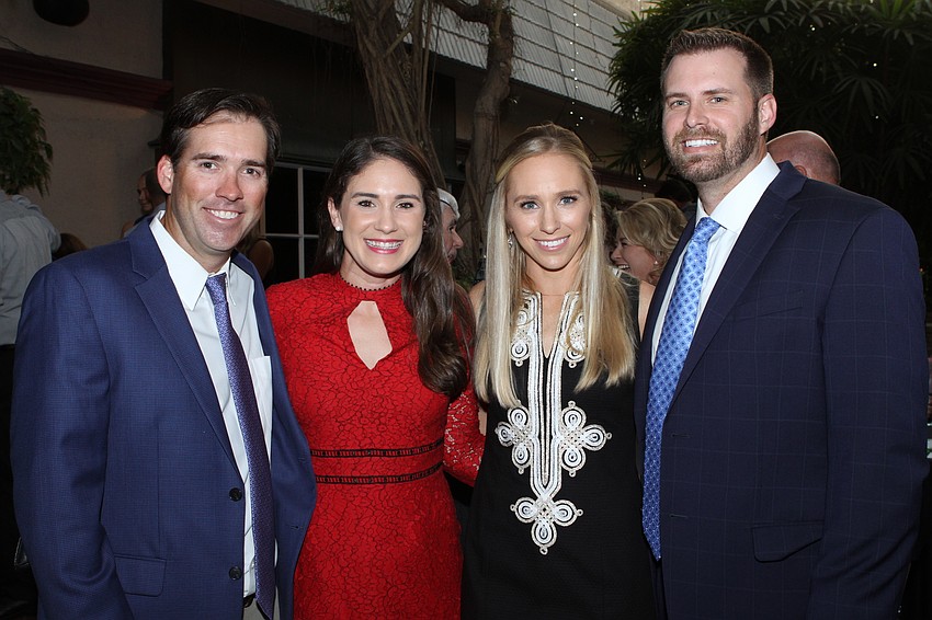 JB and Kelly Baldwin with Ashley and Drew Peters