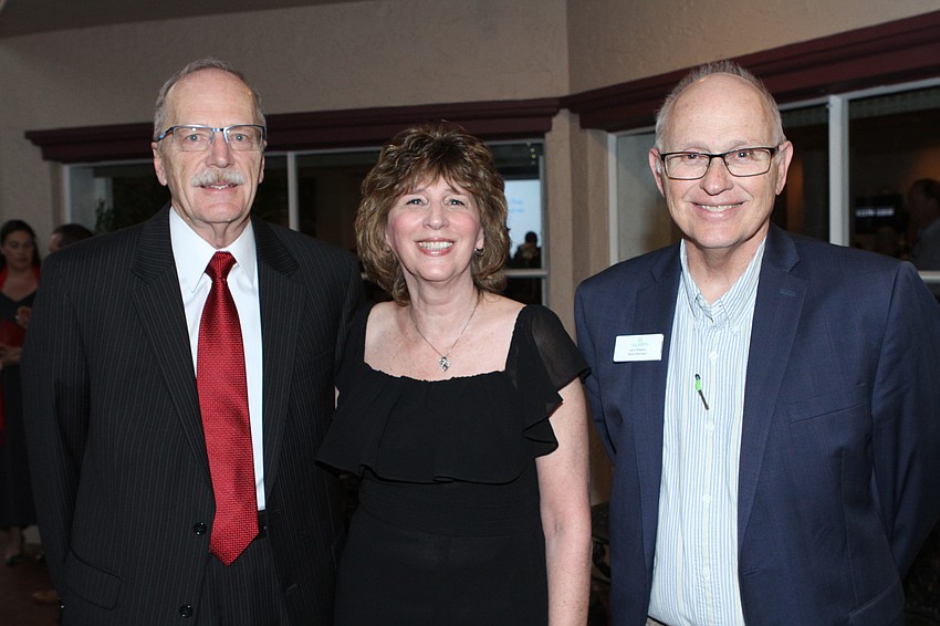Rick and Joyce Phillips with Larry Robbins
