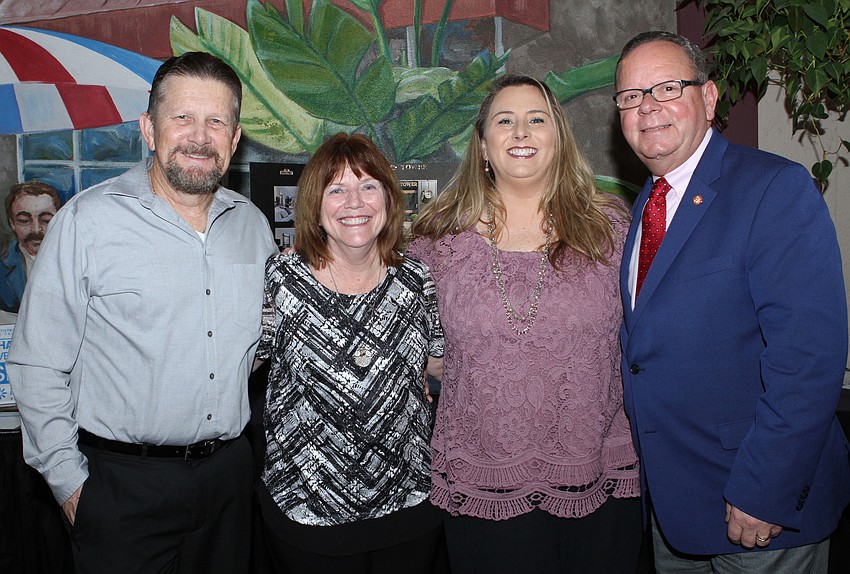 Merv and Jenni Kennell with Valerie and Gary Tibbetts