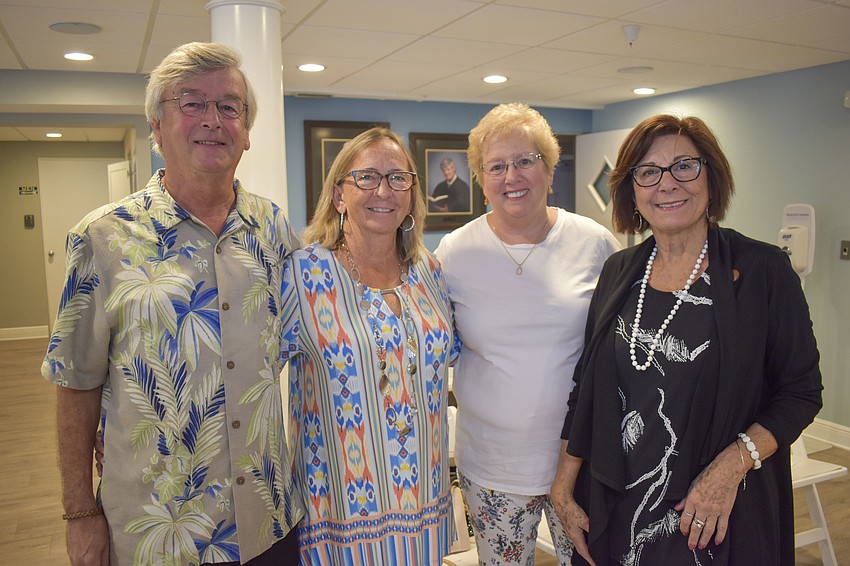 Gordon Govalet, Judy Hundley, Peggy Robinson and Sharon Hurlds