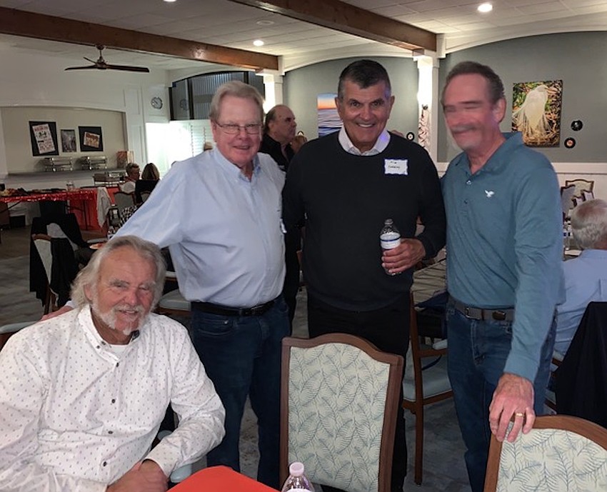 John Shea, Brian Doherty, Tim Sheehy  and Tom Drugan. Photo courtesy of Gail Gilvey.