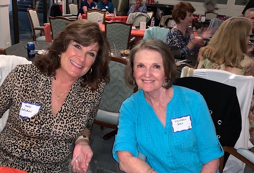 Mary Drugan and Maureen Shea. Photo courtesy of Gail Gilvey.