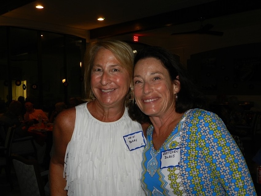 Heidi Berry and Gretchen Burns. Photo courtesy of Gail Gilvey.