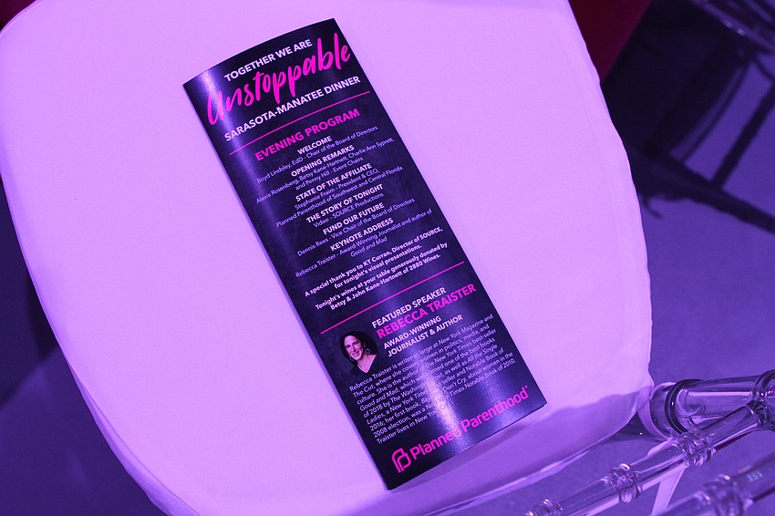 Author Rebecca Traister was the guest speaker.