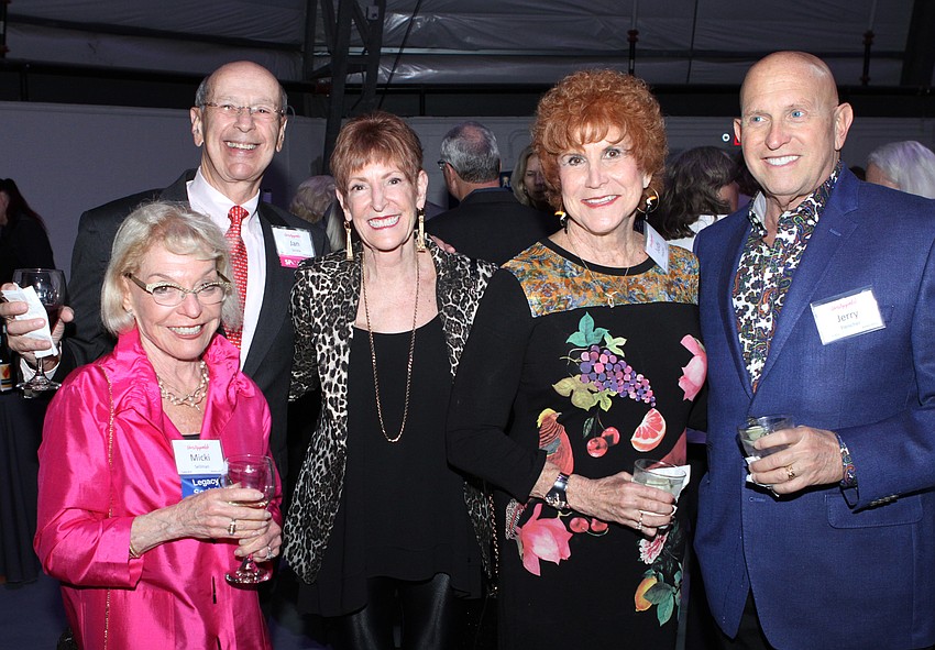 Jan Sirota, Micki Sellman, Alison Gardner, and Judy and Jerry Fleischer
