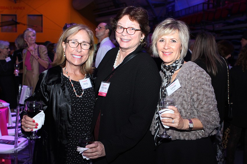 Holly Lutz, Amanda Stiff and Linda Diggs