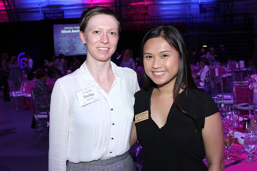 Shelby Hartwell and Thuy Nguyen