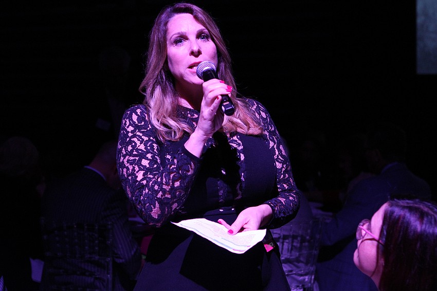 Alexis Rosenberg spoke to the importance of Planned Parenthood.