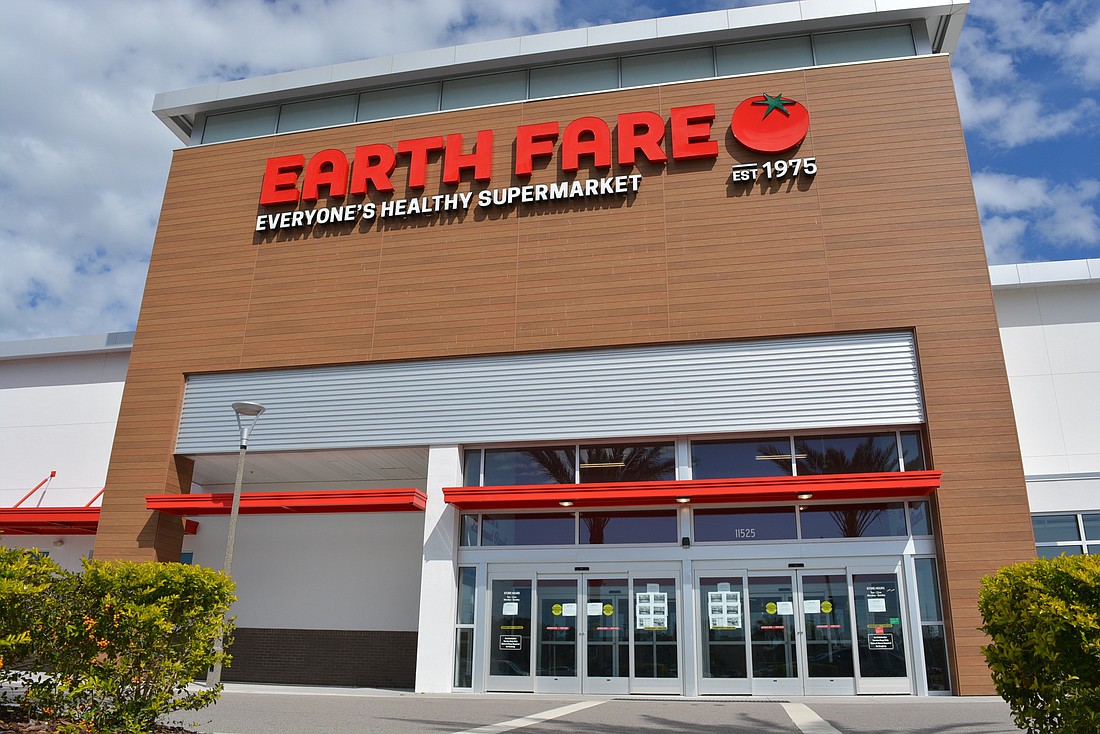 Earth Fare began liquidating assets at its 50 locations nationwide in early February. The Lakewood Ranch store closed Feb. 24.