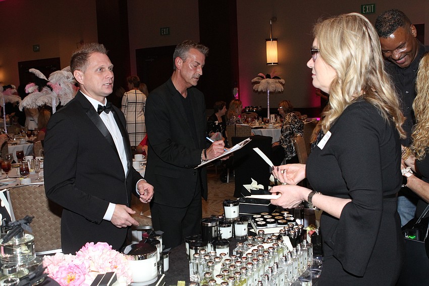 Pop-up vendors had their wares on sale.