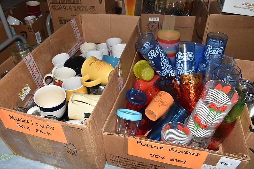 The kitchen department was second only to the clothing department.