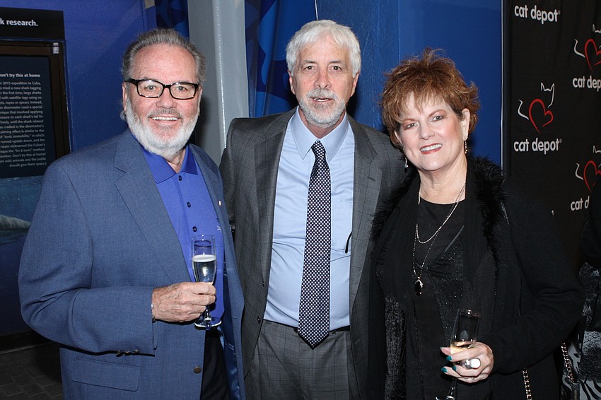 Randolph Locke, Ken Slavin and Carol Sparrow