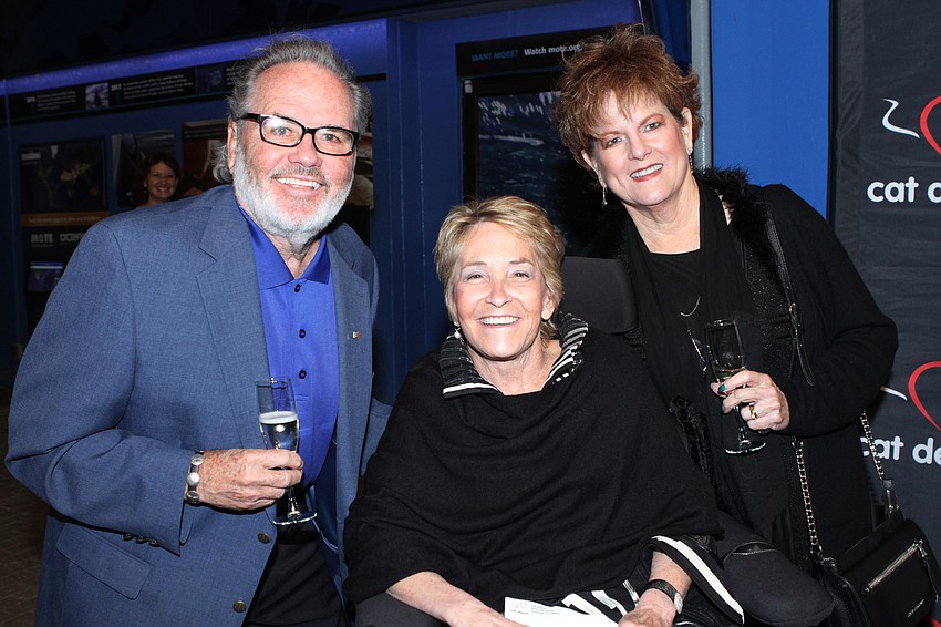 Randolph Locke, Linda Slavin and Carol Sparrow