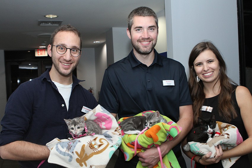 Chris Menelaou with Kevin and Katie Lytle