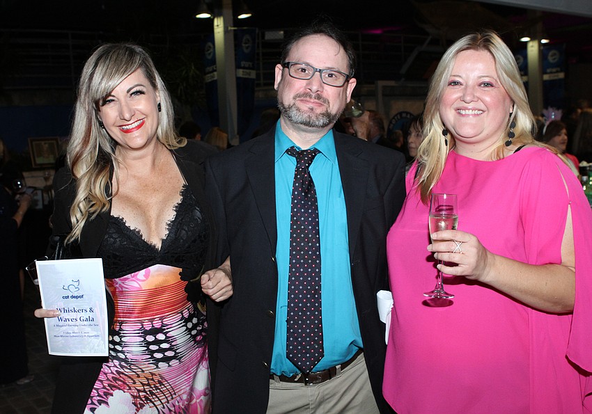 Kirsten Sponseller, David Meiers and Kaye Warr