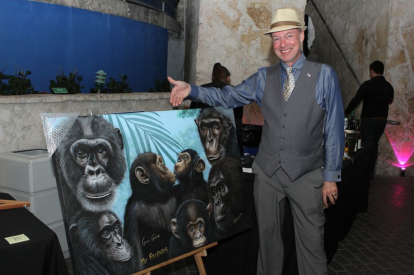 Brent Greeno and his good ape friends