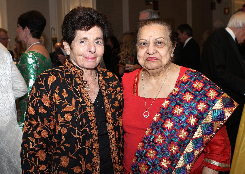 Betty Conard and Mona Jain