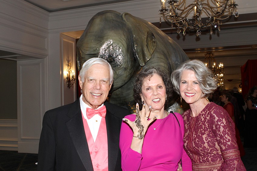Bill and Bonnie Chapman with Sally Schule