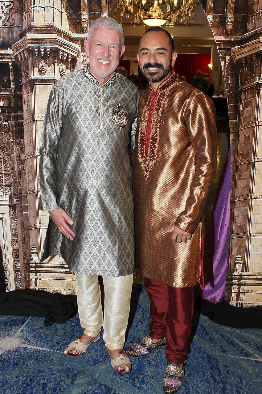 Artistic Director Michael Donald Edwards with Orlando Sánchez