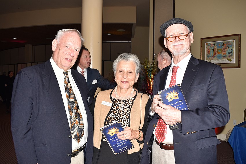 Joe and Barbara Ryder and Geoff Huntting