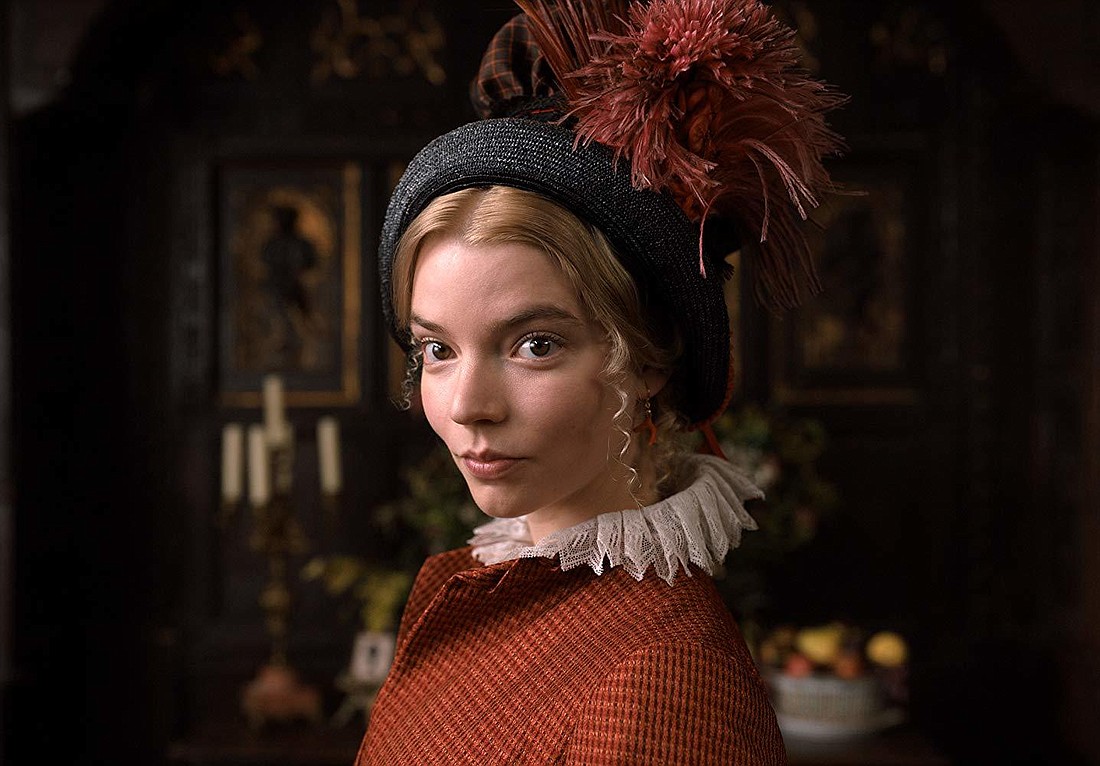 Anya Taylor-Joy plays the title role in "Emma," a young women who gives herself far more credit for being clever than she deserves. (Courtesy photo)