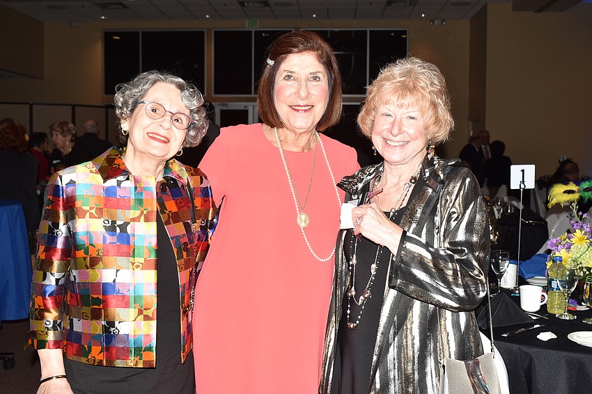 Marge Ellin, Bonnie Sussman and Barb Sander