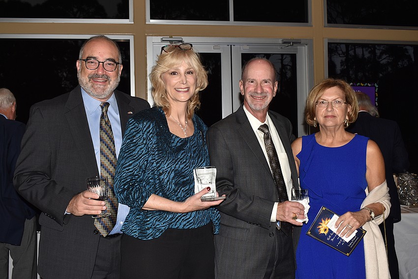 Mark and Jamie Heisler with Gary and Sandy Kravitz