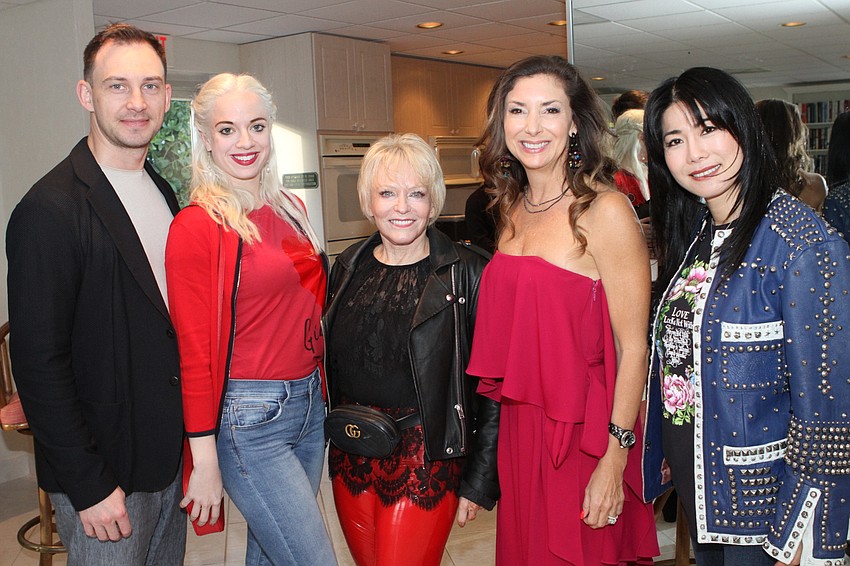 Maks and Sarah Lototskyy, Elisabeth Waters, Donna Koffman and Jaclyn Brunckhorst