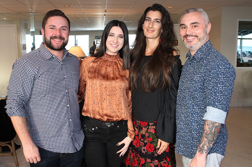 Miguel Nieves, Alex Hill, Elisa Carlisle and Tony Pinho