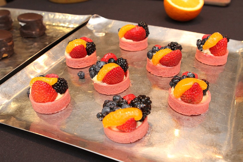 Michael's On East provided light bites and desserts.