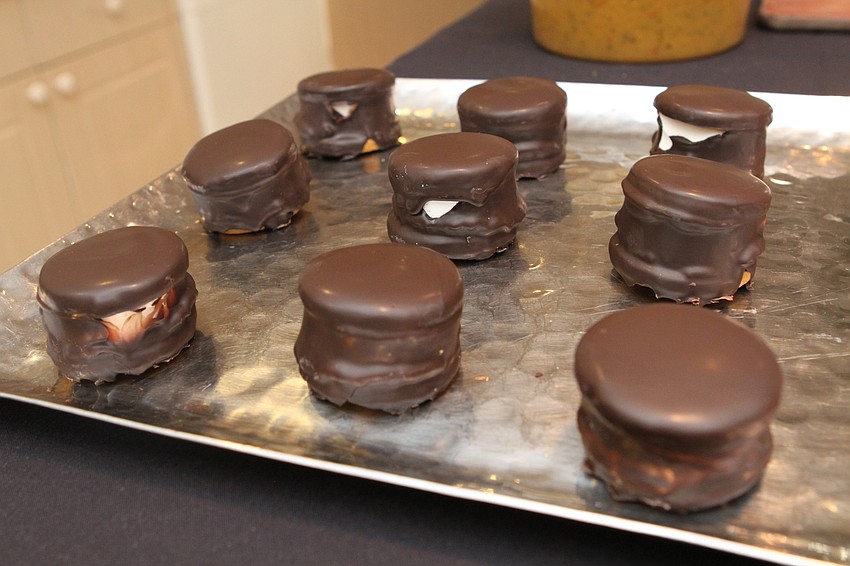 Michael's On East provided light bites and desserts.