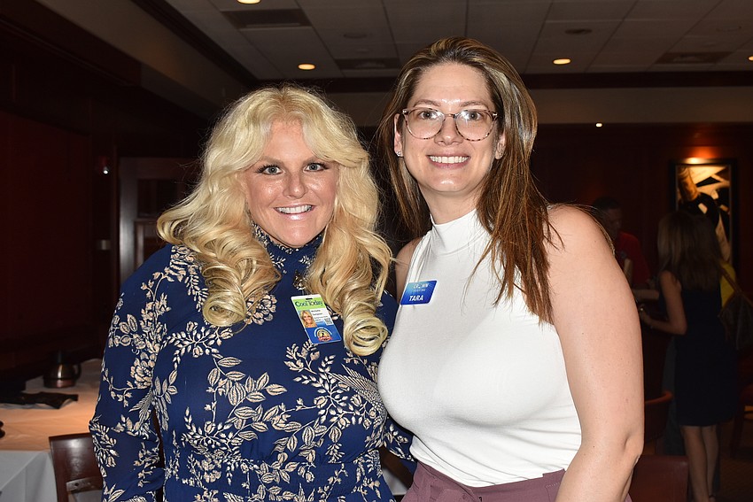 Michelle Sampson and Tara Moser