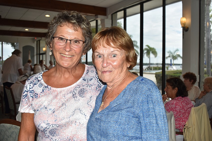 Sheila Cyr and Kathy Lawson