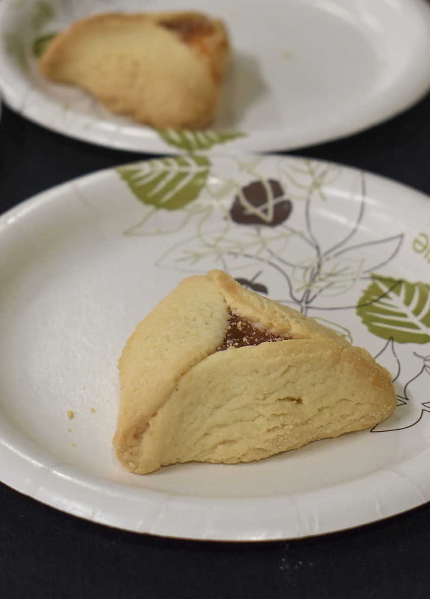 Hamantashen is a traditional Purim dessert.