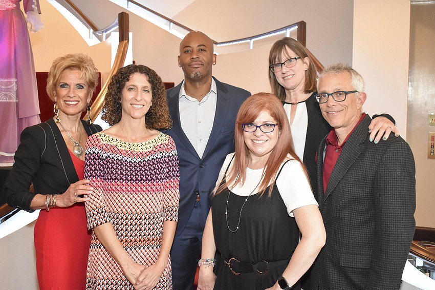Deb Hanson, Rebecca Barancik, Amar Hall, Lisa Hise, Wendy Roseth and Steve Barancik