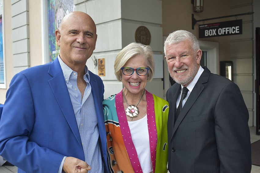 Charlie Huisking, Roxie Jerde and Michael Douglas