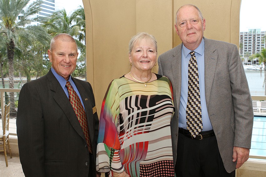 Ron Archbold with Karen and Fred Howe