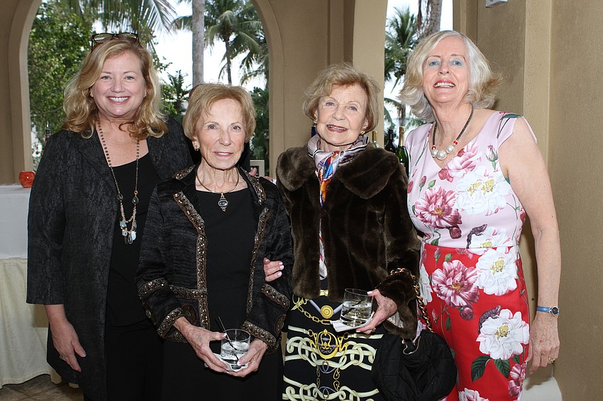 Susan Brennan, Ellie Faber, Eleanor Williams and Annette Lloyd
