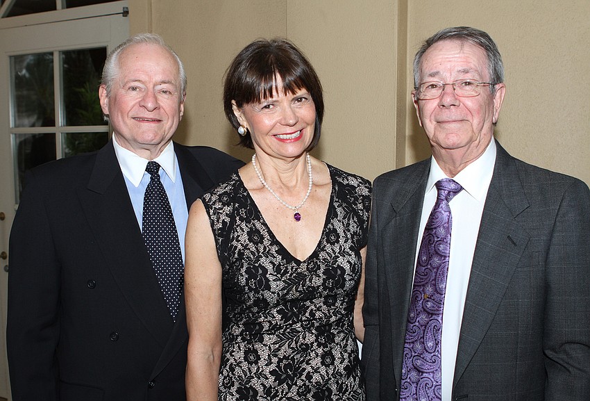 Alex Nichols with Beverly and Richard Clark