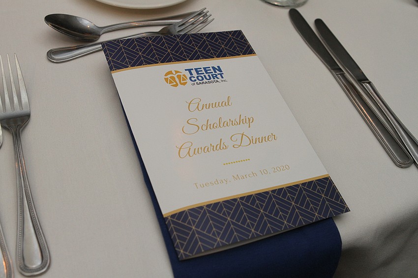 The annual event recognized 13 students